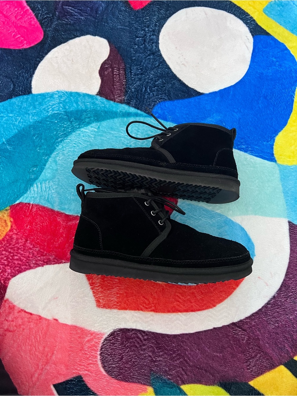 Quince Australian Shearling Chukka Bootie Black Size 9